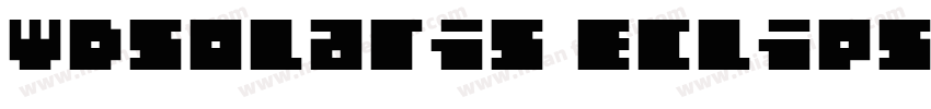 WDSolaris Eclipse Bold字体转换